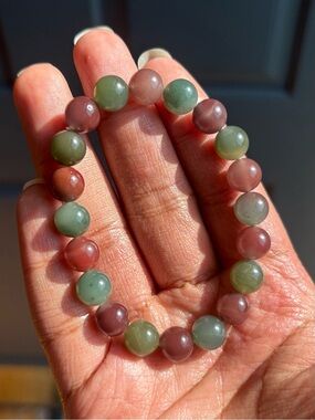 HQ Ocean Jasper Crystal Bracelet 9.5mm